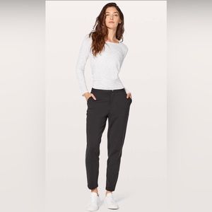 Lululemon City Trek Trouser Black Size 10 K43